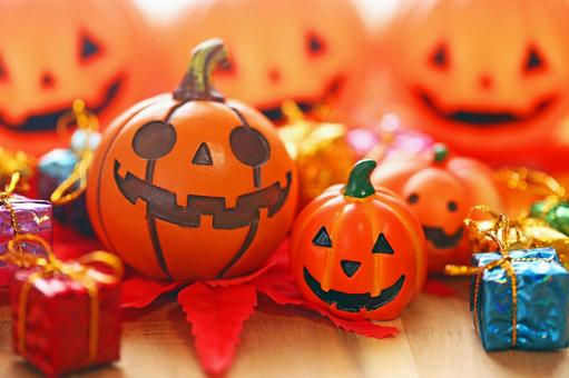 ハロウィンの準備ができました。 ハロウィン,かぼちゃ,行事の写真素材