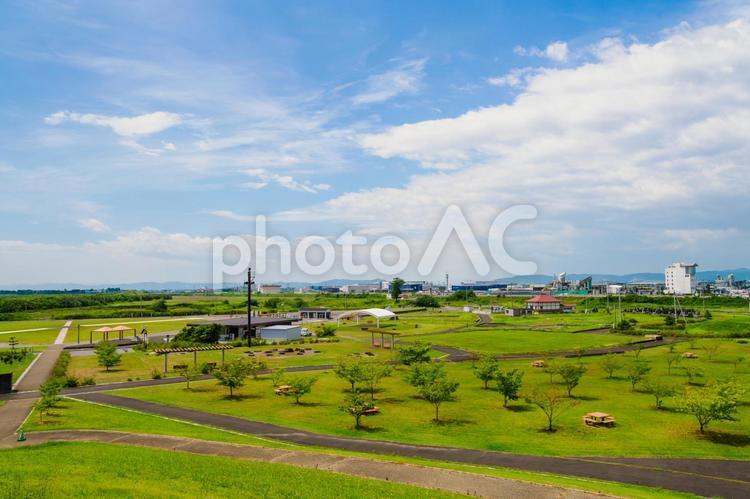 沿岸部の風景(31) 名取市,沿岸部,被災後の写真素材