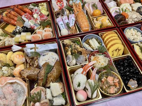 おせち料理 おせち料理 おせち料理,正月,食べ物の写真素材