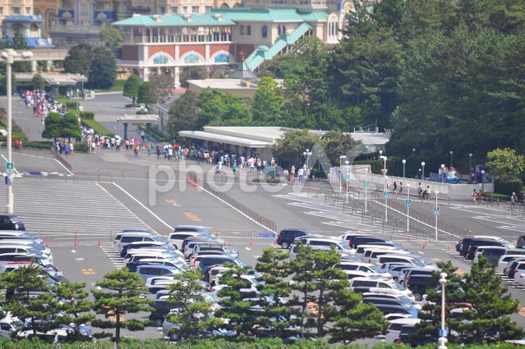 舞浜の風景 舞浜,テーマバーク,リゾートの写真素材
