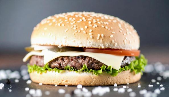 ハンバーガー ハンバーガーの写真