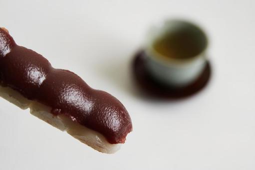 団子とお茶の和スイーツ 団子,お茶,和スイーツの写真素材