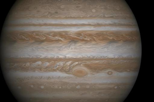 木星の雲帯 木星の雲帯の写真