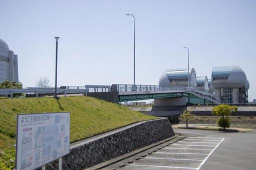 長良川河口堰 長良川河口堰,長良川,堰の写真素材