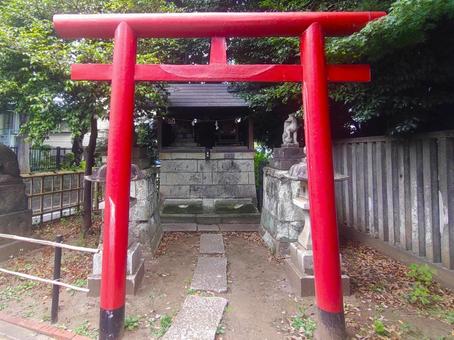 写真素材:東京都 鎧神社境内 稲荷神社 写真素材:東京都 鎧神社境内 稲荷神社の写真