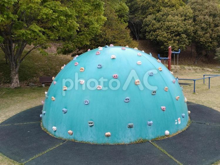 ボルダリングボール？ 公園,遊具,丸いの写真素材