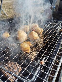 網焼きホルモン バーベキュー,ホルモン,焼肉の写真素材