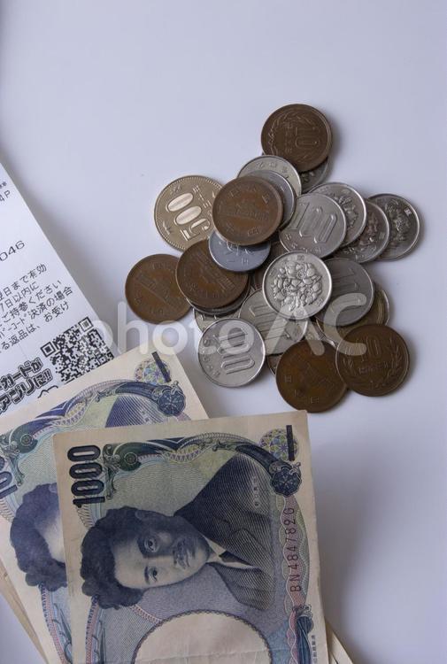 家計簿とお金 家計,家計簿,記帳の写真素材