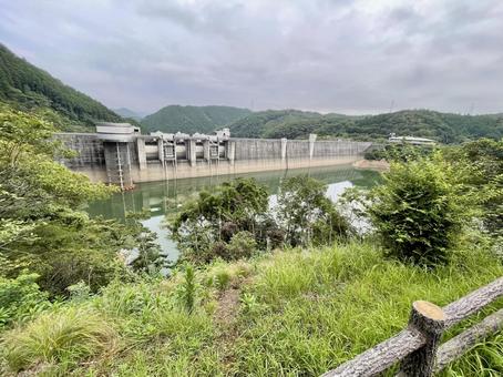 日吉ダム 日吉ダム 日吉ダム,ダム,建物の写真素材