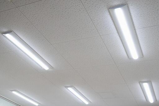 蛍光灯 室内,屋内,蛍光灯の写真素材