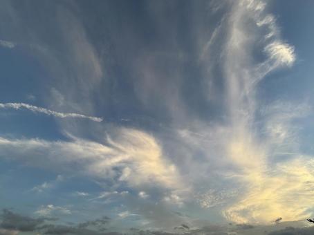 空と雲 空と雲の写真