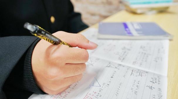 受験勉強 塾,勉強,受験の写真素材