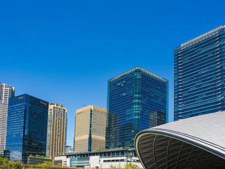 都市景観・うめきた公園・大阪梅田周辺 都市景観・うめきた公園・大阪梅田周辺 都市景観,ビル,うめきた公園の写真素材