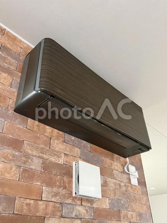 エアコン エアコン,冷房,暖房の写真素材