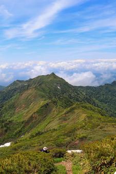 剣ヶ峰山 剣ヶ峰山 日本百名山,武尊山,群馬の写真素材