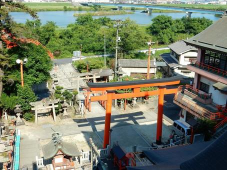 【風景写真】草戸稲荷神社の風景 【風景写真】草戸稲荷神社の風景の写真