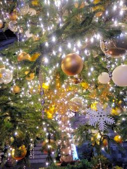 クリスマスツリーイルミネーション クリスマス,クリスマスツリー,イルミネーションの写真素材