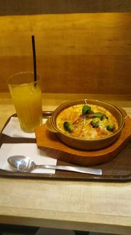 Green leaf cafeのドリアの写真