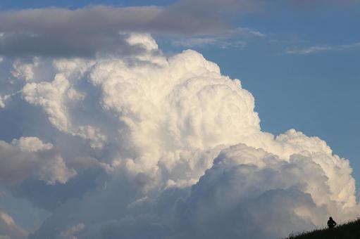 雄大積雲 雄大積雲 雲,雄大積雲,自然の写真素材