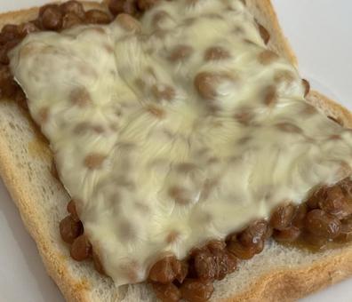 Natto toast, JPG Natto toast, JPG