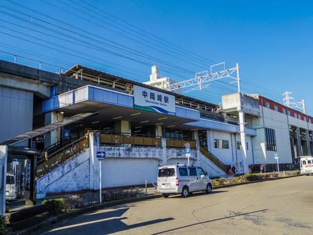【愛知県】岡崎市・中岡崎駅 中岡崎駅,岡崎市,愛知県の写真素材