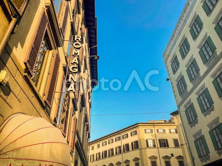 フィレンツェの街並み イタリア,海外旅行,イタリア旅行の写真素材