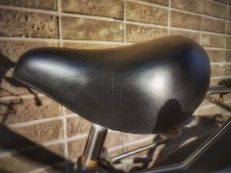 自転車(サドル) サドル,自転車,乗り物の写真素材