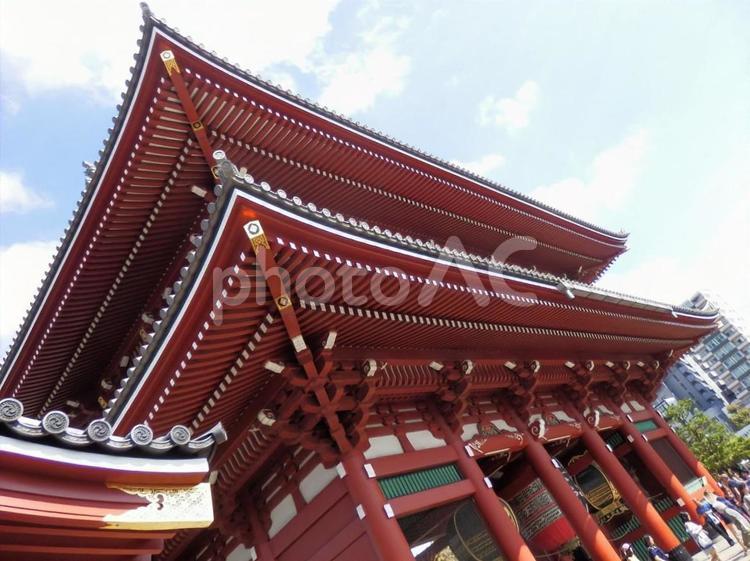 【風景写真】浅草／浅草寺の風景 浅草寺,浅草,聖観音宗の写真素材