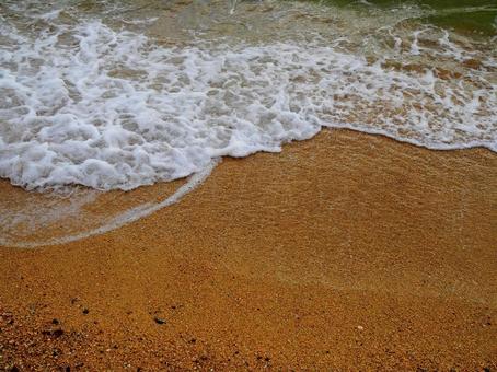 波打ち際 波打ち際 海,波,波打ち際の写真素材
