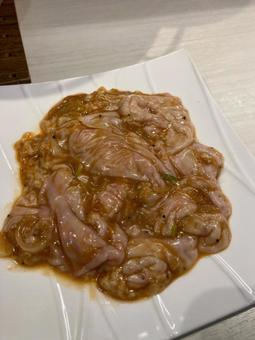 味噌味のシマチョウ 味噌味のシマチョウの写真