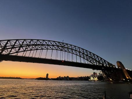 Photo, sydney, chuan, bridge, 