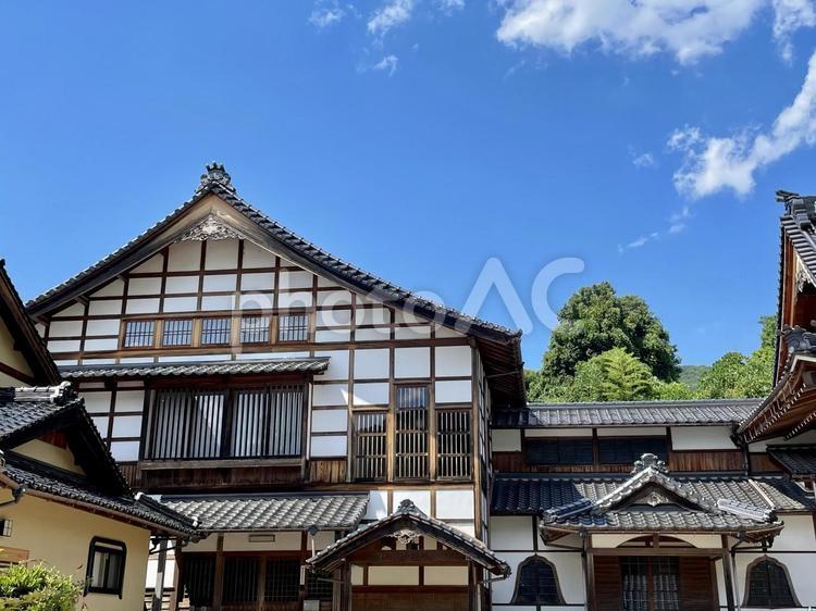 兵庫県　出石の街並み 出石,いずし,街並みの写真素材