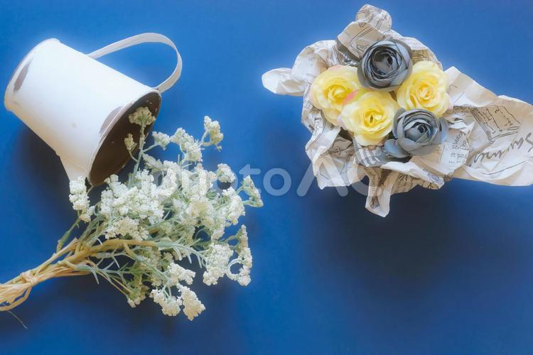 春・初夏の爽やかな花束12 婚礼,結婚式,ウエディングの写真素材