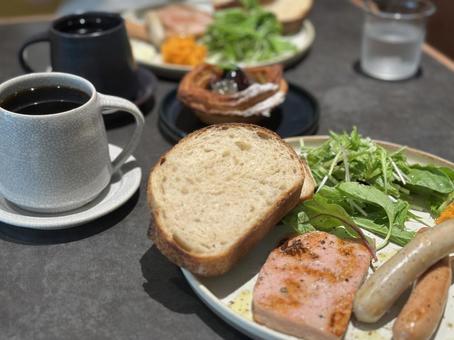モーニング カフェ,喫茶店,オシャレの写真素材