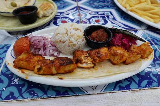 トルコ料理・チキンのグリル トルコ,チキン,グリルの写真素材