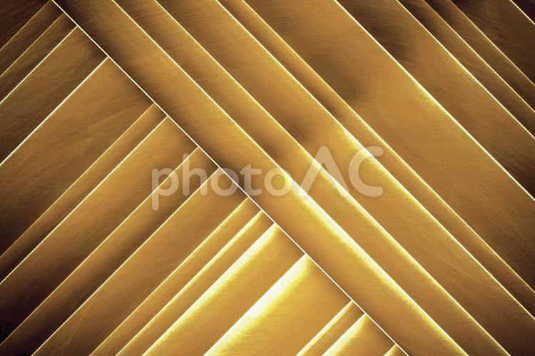 ゴールドの抽象的CG背景画像 背景,金色,金の写真素材