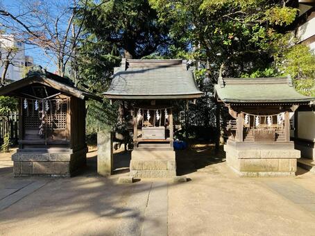 船橋大神宮　意富比神社　境内社 船橋大神宮,意富比神社,千葉県船橋市の写真素材