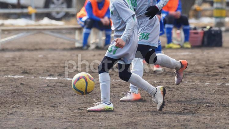 サッカー　フットボール サッカー,フットボール,スポーツの写真素材