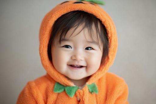 ハロウィン着ぐるみ赤ちゃん ハロウィン着ぐるみ赤ちゃんの写真