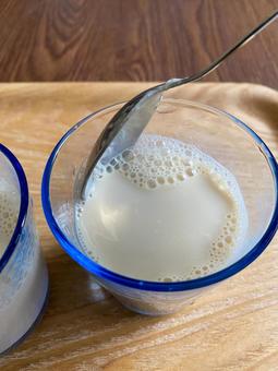 豆花を家庭で手作り 台湾料理,家庭料理,美味しいの写真素材