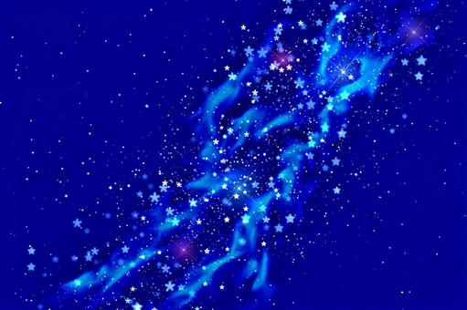 幻想的背景素材 天の川イメージ 幻想的背景素材 天の川イメージの写真