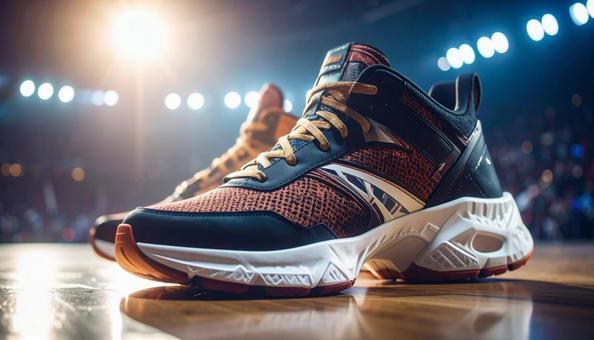 バスケットシューズの写真