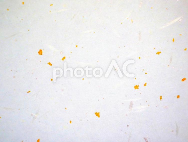 金銀箔入りの和紙➀　白 和紙,金箔,銀箔の写真素材