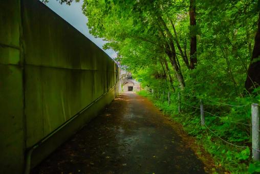 【長野】軽井沢のトンネル 【長野】軽井沢のトンネル 軽井沢,長野,karuizawaの写真素材