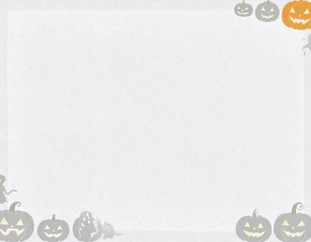 和紙風ハロウィン背景 和紙風ハロウィン背景の写真