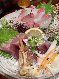 刺身三点盛り 刺身三点盛りの写真