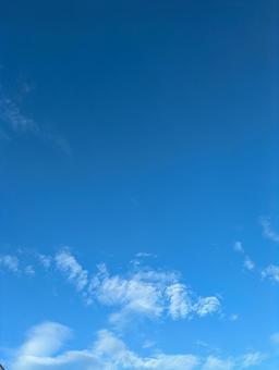 Photo, leer, himmel, hintergrund, 