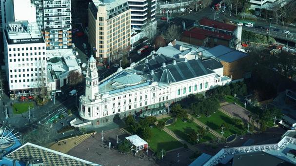 AUCKLAND_スカイタワーからの風景の写真