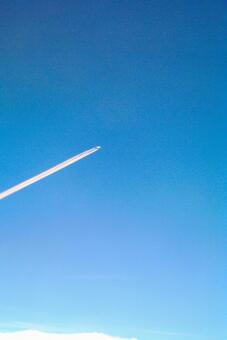 飛行機雲 飛行機雲