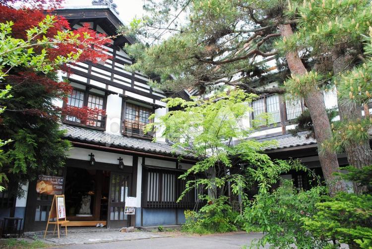 軽井沢追分宿油屋旅館 軽井沢,長野県,追分宿の写真素材